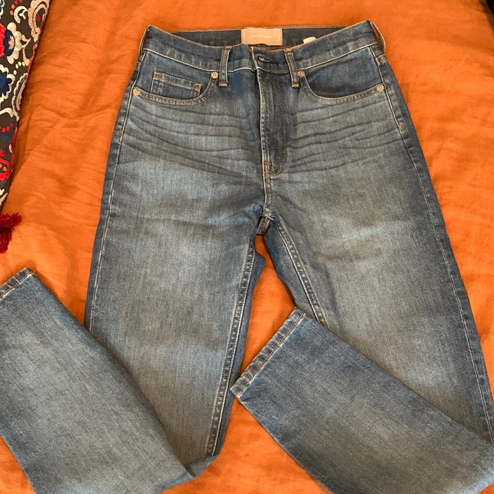 Everlane High Rise Jeans. Size 27.
